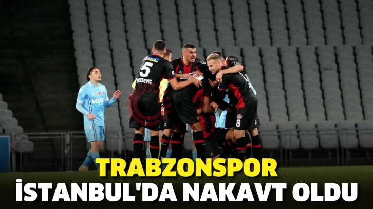 Trabzonspor İstanbul'da nakavt oldu: Derbi galibiyeti yaramadı