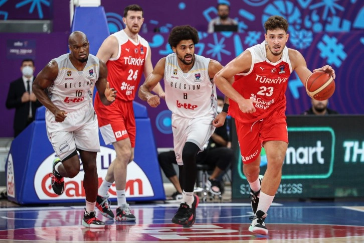 A Milli Erkek Basketbol Takımı, Belçika’yı devirdi