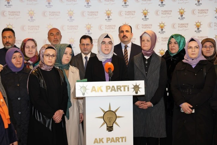 AK Parti Konya Kadın Kollarından "8 Mart Dünya Kadınlar Günü" açıklaması