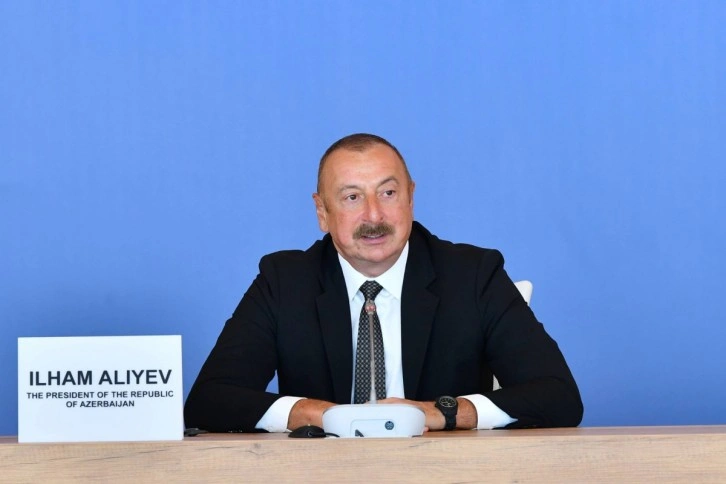Aliyev: “Ermenistan tarafından Dağlık Karabağ’ın statüsü hakkında sözler duymaya başladık