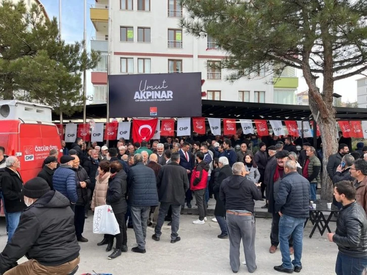 CHP Ereğli Belediye Başkan Adayı Umut Akpınar seçim ofisinden Ereğli'ye seslendi