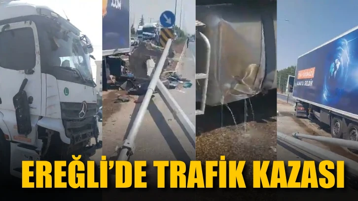 Ereğli’de trafik kazası