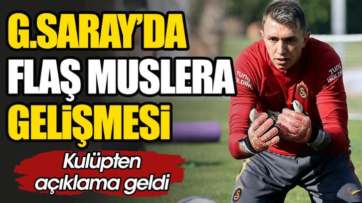 Galatasaray'dan flaş Muslera ve Mertens açıklaması. Kasımpaşa maçında oynayacaklar mı?