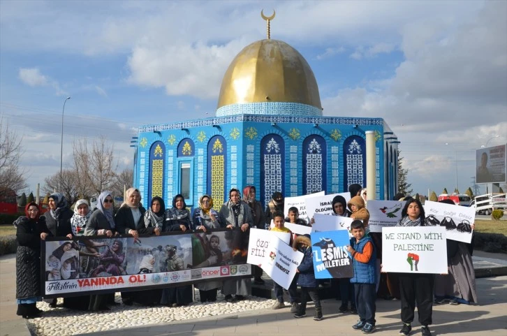 Karaman’da, "Filistin'in Yanında Ol" etkinliği düzenlendi