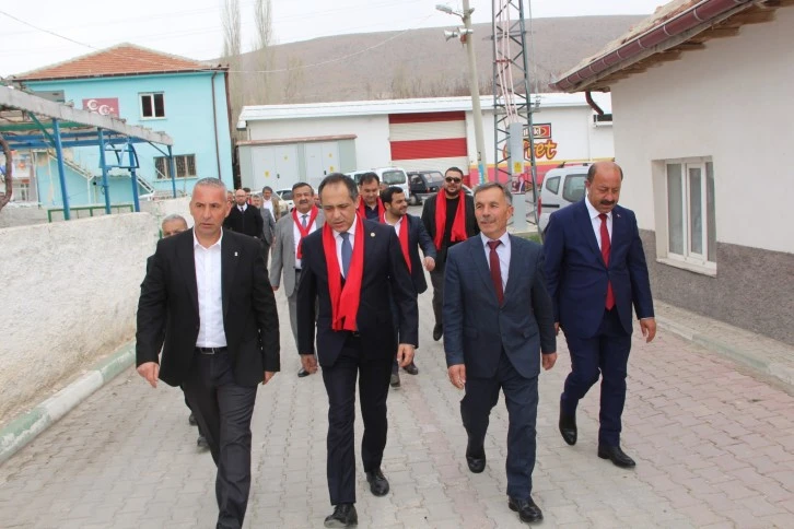 MHP Konya Milletvekili Konur Alp Koçak Halkapınar’da 
