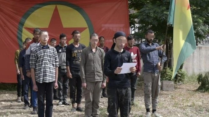 Terör örgütü PKK kaçırdığı çocukları 