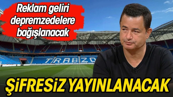 Trabzonspor-Basel maçı şifresiz yayınlanacak