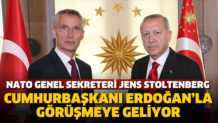 NATO Genel Sekreteri Jens Stoltenberg, Cumhurbaşkanı Erdoğan’la görüşmeye geliyor