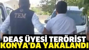 DEAŞ üyesi Konya’da yakalandı