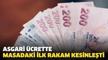Asgari ücrette masadaki ilk rakam kesinleşti. TÜRK-İŞ Başkanı Ergün Atalay açıkladı