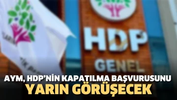 AYM, HDP’nin kapatılma başvurusunu yarın görüşecek