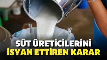 Süt üreticilerini kızdırıcak karar. Zam yapıldı ama maliyetlerin altında kaldı