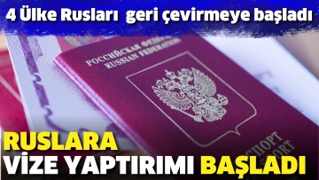 Ruslara vize yaptırımı başladı. 4 AB üyesi ülke Rus turistleri geri çevirmeye başladı