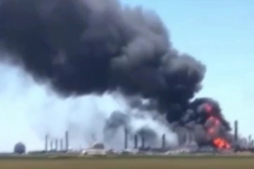 ABD’de doğal gaz tesisinde yangın