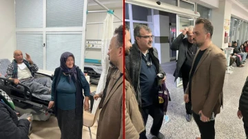 Ak Parti Ereğli  İlçe Başkanı İbrahim Erol, Ereğli Devlet Hastanesini ziyaret etti.
