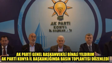 AK Parti Genel Başkanvekili Binali Yıldırım, Konya'da konuştu:Cumhurbaşkanı adayı Muharrem İnce hakkındaki iddialar Bunların tamamı FETÖ taktikleridir