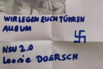 Almanya'da camiye ırkçı tehdit mektubu