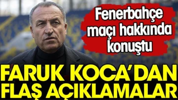 Ankaragücü Başkanı Faruk Koca'dan Fenerbahçe maçı sonrası çok sert sözler