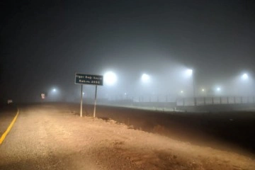 Ardahan’da yoğun sis ulaşımı aksattı