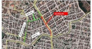 Barış Manço Bulvarı asfaltlama çalışmaları nedeniyle trafiğe kapatılıyor