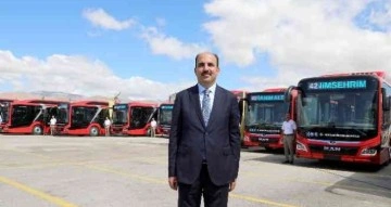 Başkan Altay: “Türkiye’nin en güzel otobüslerini şehrimize kazandırdık”