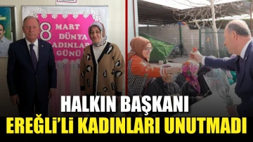 Başkan Oprukçu belediye çalışanlarını ve kadınları unutmadı