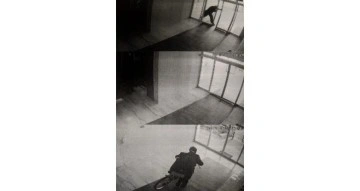 Bastonlu hırsız güvenlik kameralarına yakalandı