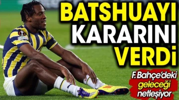 Batshuayi kararını verdi. Fenerbahçe'deki geleceği belli oluyor