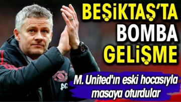 Beşiktaş'la ilgili flaş iddia. Manchester United'ın eski hocasıyla masaya oturdular