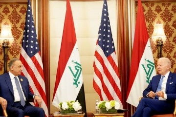 Biden, Cidde'de Irak Başbakanı el-Kazımi ile görüştü