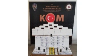 Burdur’da kaçak sigara operasyonu