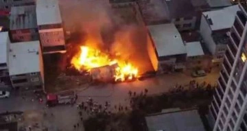 Bursa’da baraka yangını korkuttu
