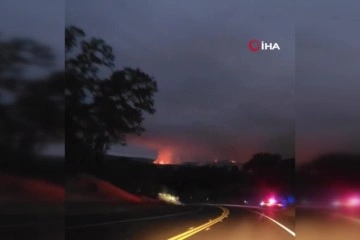 California’da orman yangını nedeniyle acil durum ilan edildi