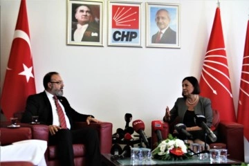 CHP, AK Parti heyetini ağırladı