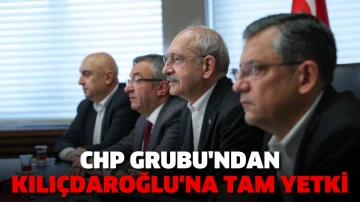 CHP Grubu'ndan Kılıçdaroğlu'na tam yetki