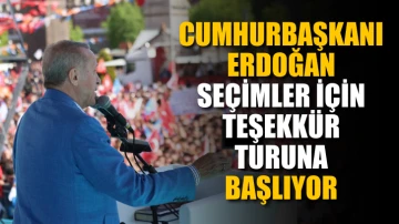 Cumhurbaşkanı Erdoğan seçimler için teşekkür turuna başlıyor