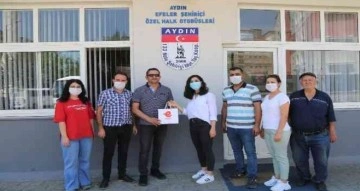 Efeler Belediyesi, şoför esnafına Korona virüs kiti dağıttı