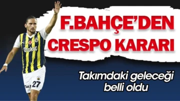 Fenerbahçe'den Miguel Crespo kararı. Takımdaki geleceği belli oldu