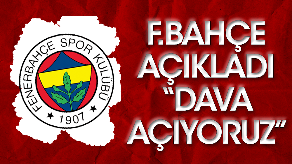 Fenerbahçe deplasman yasağını mahkemeye taşıdı: Yürütmeyi durdurmak için başvurdu