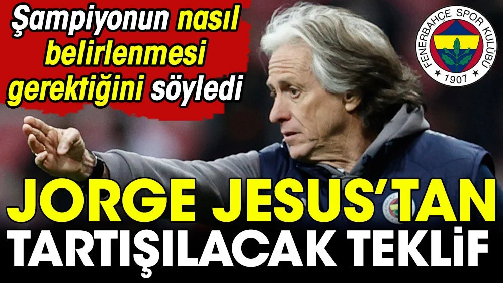 Fenerbahçe play off istiyor. Jesus resmen açıkladı