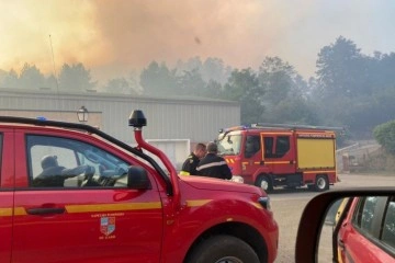 Fransa'da orman yangını: 620 hektarlık alan kül oldu