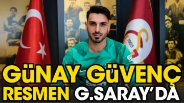 Galatasaray Günay Güvenç'i açıkladı