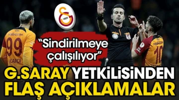 Galatasaray yöneticisinden TFF'ye gönderme: Sindirilmeye çalışılıyor