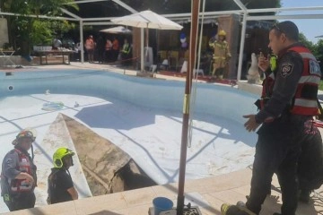Havuz partisinde obruk felaketi: 1 ölü, 1 yaralı