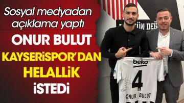 Helallik istedi. Onur Bulut Beşiktaş'a transferinin ardından konuştu