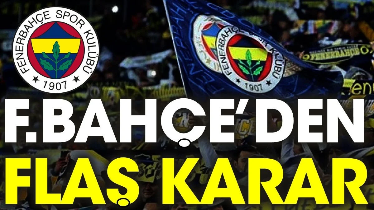 İsmail Kartal'ın teklifini kabul etmedi. Fenerbahçe'den flaş karar