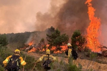 İspanya'da orman yangınları sürüyor