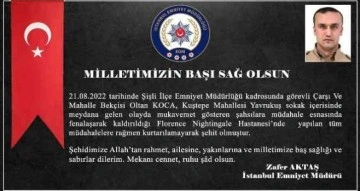 İstanbul Valiliği Şişli’de şehit olan mahalle bekçisi için açıklama yaptı