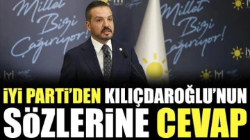 İYİ Parti'den Kılıçdaroğlu'nun sözlerine cevap