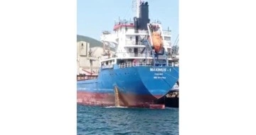 İzmit Körfezi’ni kirleten gemiye 5 milyon lira ceza